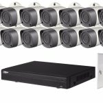 Kit HDCVI 8 Cámaras Domo/Bullet con disco 2 TB Dahua